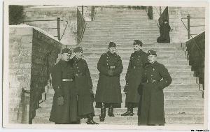 Эстонские воины на лестница Гана 1934 г.